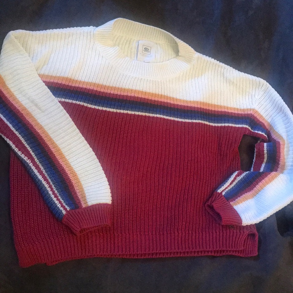 RipCurl vintage stripe cotton sweater